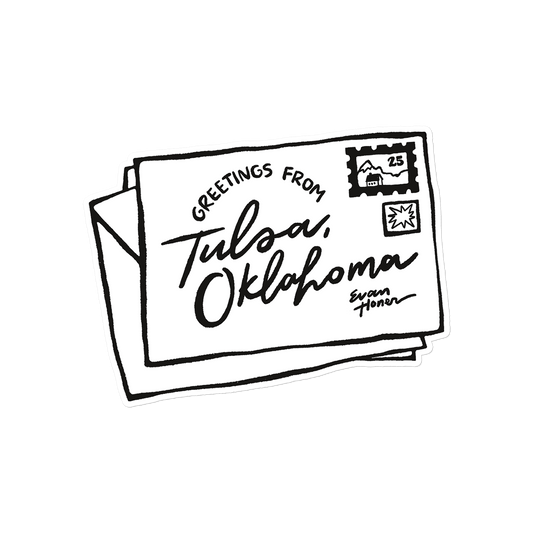 Evan Honer "Tulsa" Sticker